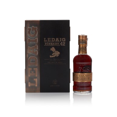 View full screen - View 1 of Lot 355. Ledaig Dùsgadh 42 Year Old 46.3 abv 1972 (1 BT70).