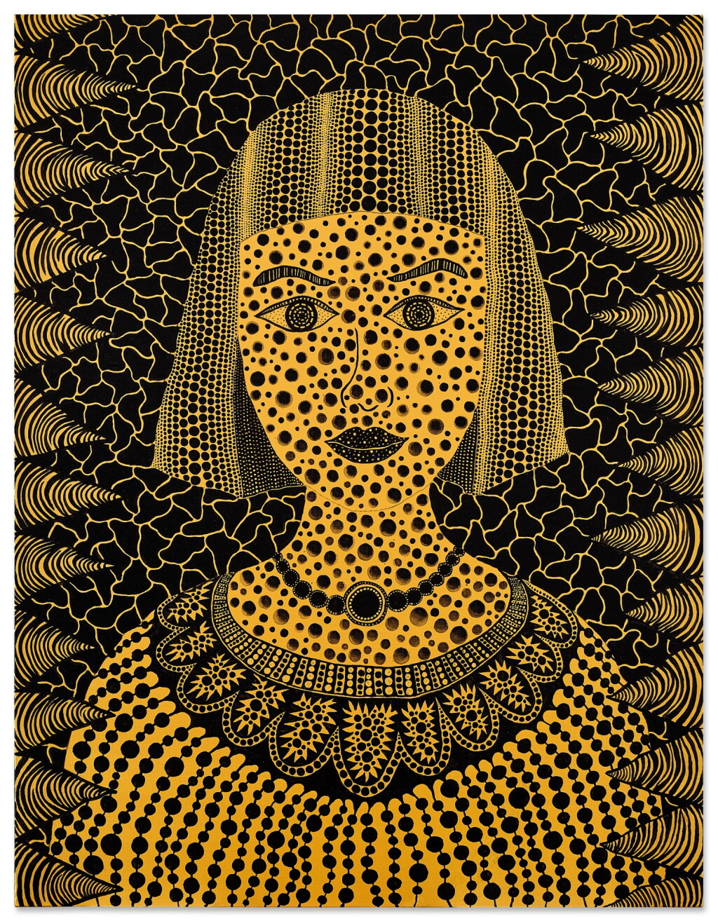 View full screen - View 1 of Lot 1542. Yayoi Kusama 草間彌生 | Portrait 肖像.