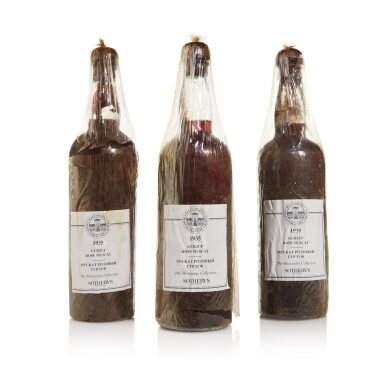 View full screen - View 1 of Lot 664. Massandra Gurzuf Rose Muscat 1938 (2 BT).