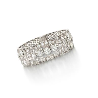 View full screen - View 1 of Lot 52. Diamond bracelet (Bracciale in diamanti) .