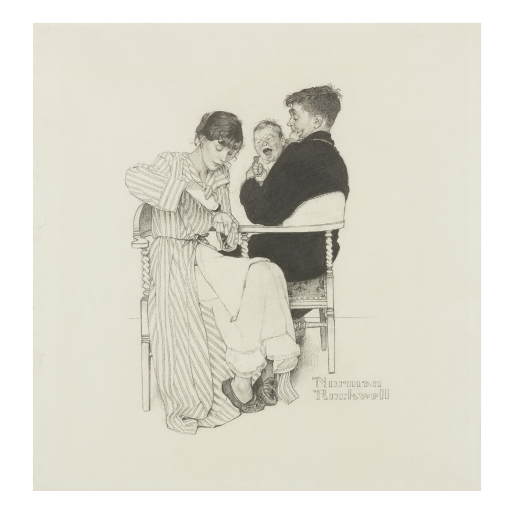View full screen - View 1 of Lot 22. NORMAN ROCKWELL | GROWING A RESPONSIBILITY.