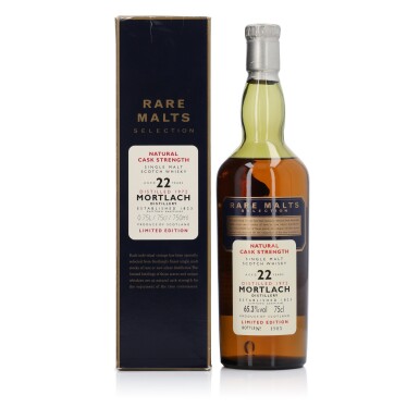 View full screen - View 1 of Lot 346. Mortlach Rare Malts 22 Year Old 65.3 abv 1972 (1 Bottle 75cl).