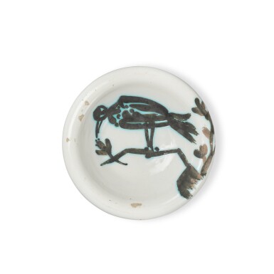 View full screen - View 1 of Lot 35. Oiseau sur la branche (A. R. 175).