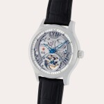 L.U.C. Steel Wings, Reference 16/8963 | A limited edition stainless steel semi-skeletonized tourbillon wristwatch with power reserve indication | Circa 2004