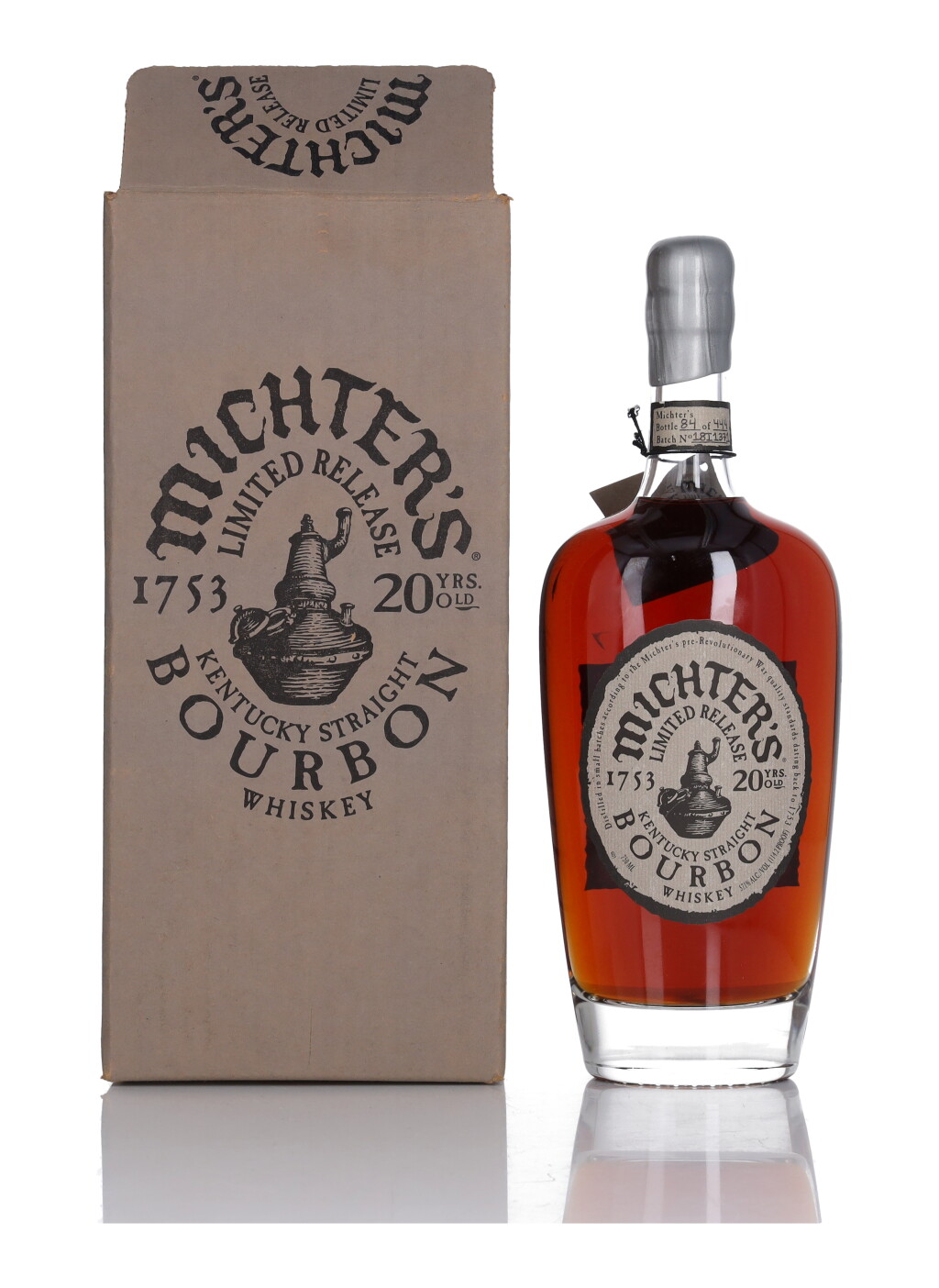 View full screen - View 1 of Lot 207. Michter's Small Batch Bourbon 20 Year Old 114.2 Proof NV (1 Bottle 75cl).