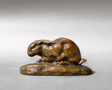 View full screen - View 1 of Lot 113. Lapin, oreilles couchées (terrasse carrée) (Crouching Rabbit).