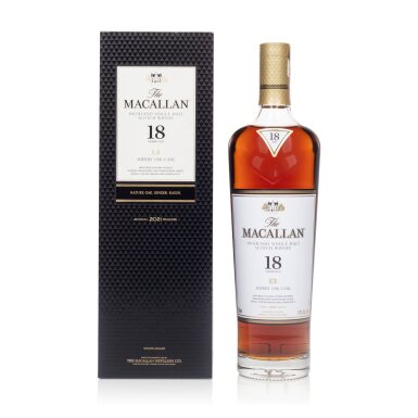 View full screen - View 1 of Lot 62. The Macallan 18 Year Old 43.0 abv (1 BT75).