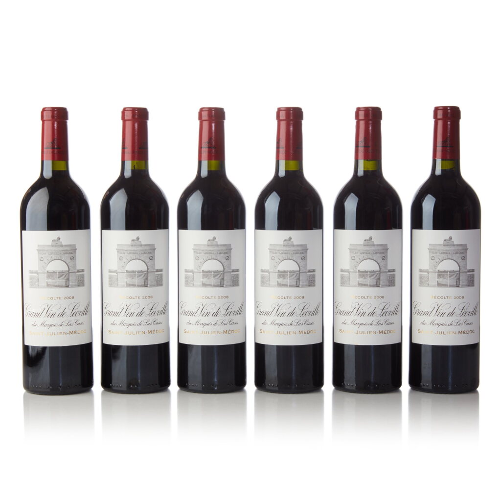 View full screen - View 1 of Lot 184. Château Léoville Las Cases 2008 (12 BT).