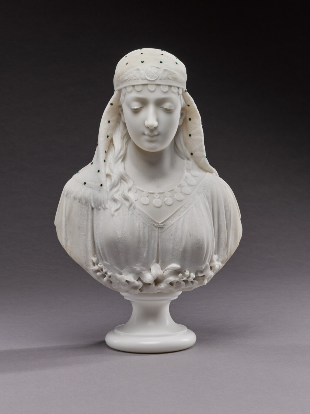 View full screen - View 1 of Lot 56. Bust of the Samaritan Woman.
