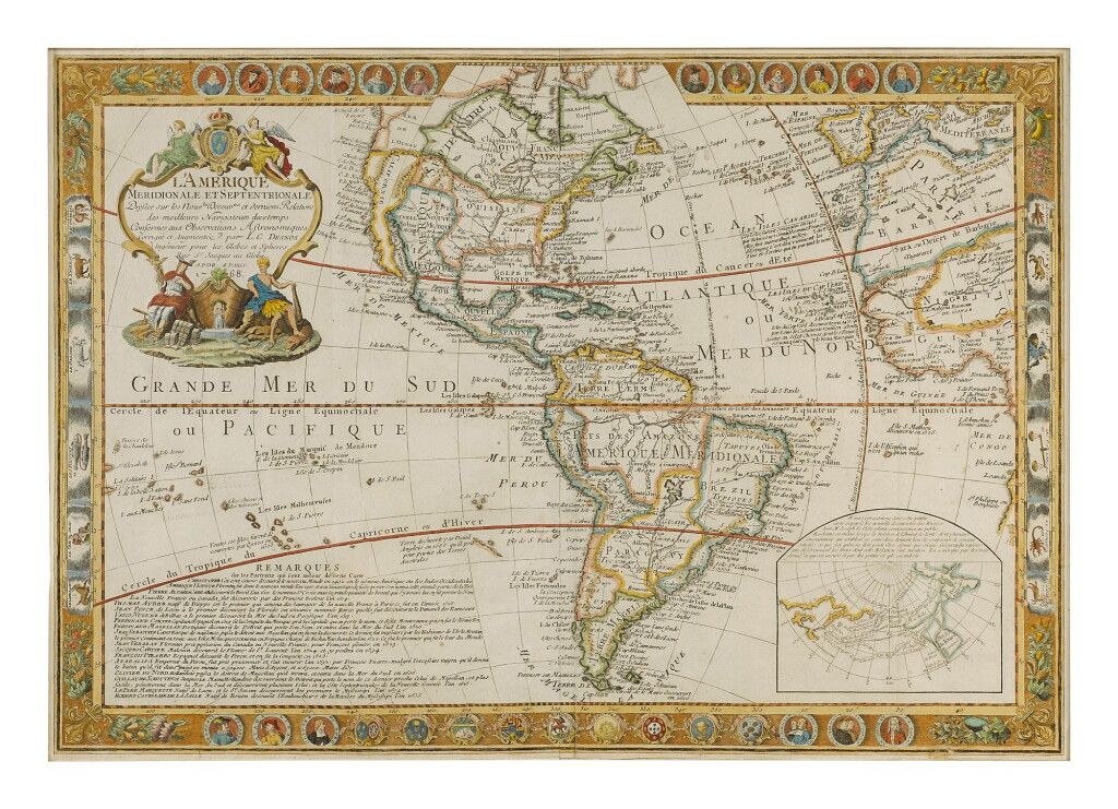 View full screen - View 1 of Lot 38. Desnos, Louis Charles | Revival of interest in the Northwest Passage.