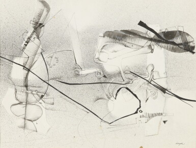 View full screen - View 1 of Lot 230. Christian d'Orgeix | Sans Titre.