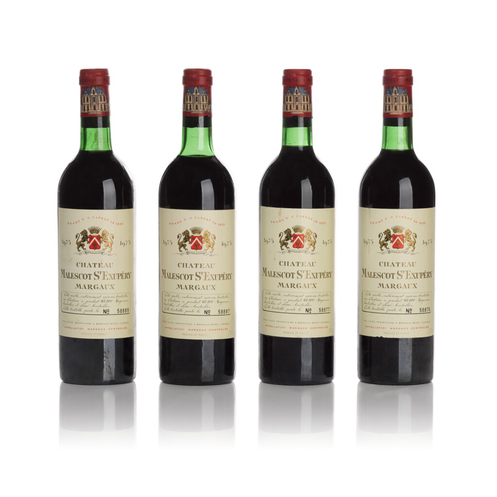 View full screen - View 1 of Lot 105. Château Malescot St. Exupéry 1975 (12 BT).