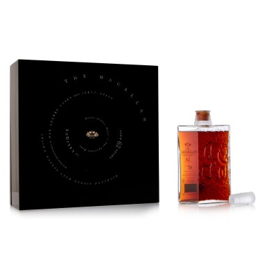 View full screen - View 1 of Lot 5001. The Macallan 62 Year Old in Lalique, Six Pillars, Fifth Edition, 53.1 abv NV (1 BT70).