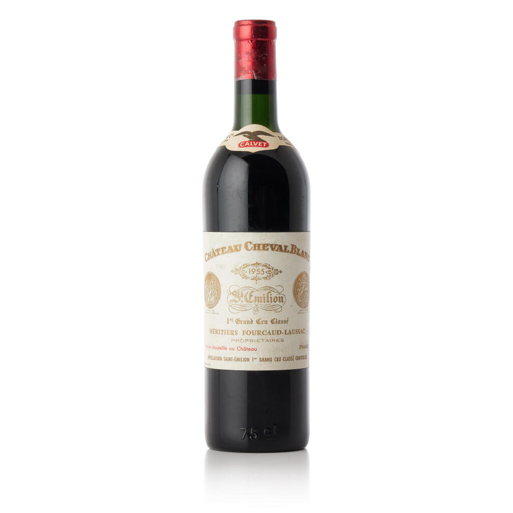 View full screen - View 1 of Lot 8885. Château Cheval Blanc 1955 (1 BT).