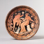 Assiette apulienne à figures rouges, vers 340-320 av. J.-C.