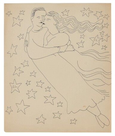 View full screen - View 1 of Lot 595. Untitled (Male and Female Figure).