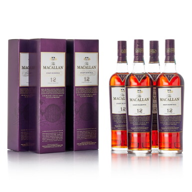 View full screen - View 1 of Lot 37. The Macallan 12 Year Old Gran Reserva 45.6 abv NV (4 Bottles 70cl).