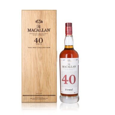 View full screen - View 1 of Lot 29. The Macallan The Red Collection 40 Year Old 48.1 abv NV (1 BT70).