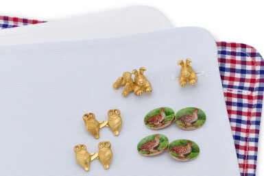 View full screen - View 1 of Lot 100. COLLECTION OF CUFFLINKS (COLLEZIONE DI GEMELLI) .