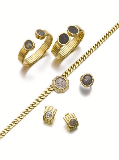 View full screen - View 1 of Lot 508. Collection of jewels, 'Monete' | 寶格麗 'Monete' 珠寶一套.