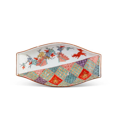 View full screen - View 1 of Lot 577. A Meissen porcelain Kakiemon dish, circa 1730.