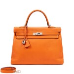 Orange Clémence Kelly 35 Retourné Palladium Hardware, 2003
