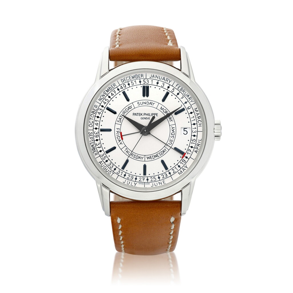 View full screen - View 1 of Lot 2191. Calatrava Weekly Calendar | Reference 5212 A stainless steel wristwatch with month, day, date and weekly calendar, Circa 2019 | 百達翡麗 | Calatrava Weekly Calendar 型號5212 | 精鋼腕錶,備月份、日期顯示及星期曆,約2019年製.