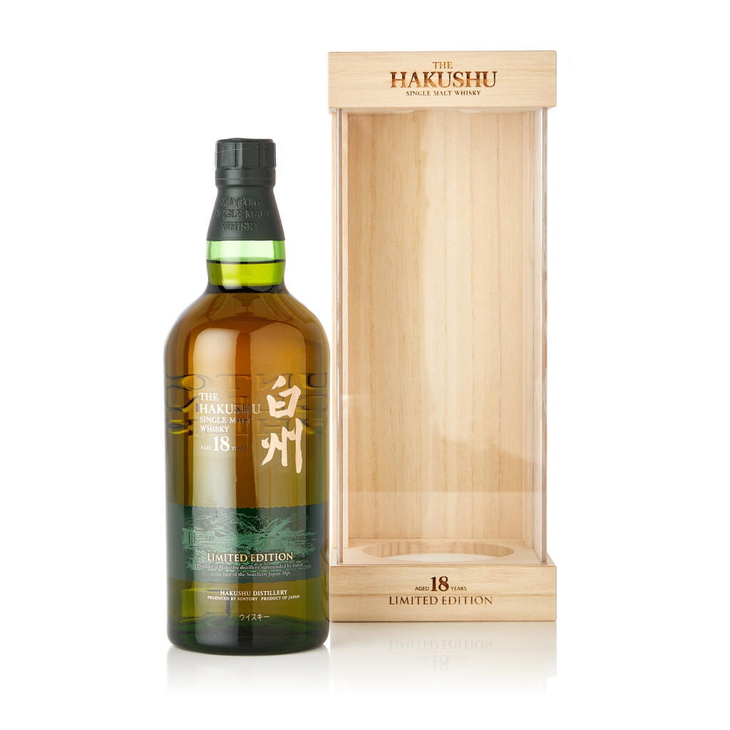 View full screen - View 1 of Lot 5025. 白州 The Hakushu 18 Year Old Limited Edition 43.0 abv NV (1 BT70).