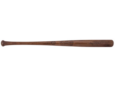 View full screen - View 1 of Lot 8. 1923-25 Babe Ruth Game Used Hillerich & Bradsby R2 Professional Model Bat (PSA/DNA GU 7).