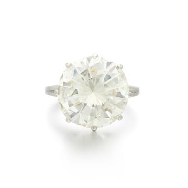 View full screen - View 1 of Lot 138. Diamond ring | Anello con diamante.
