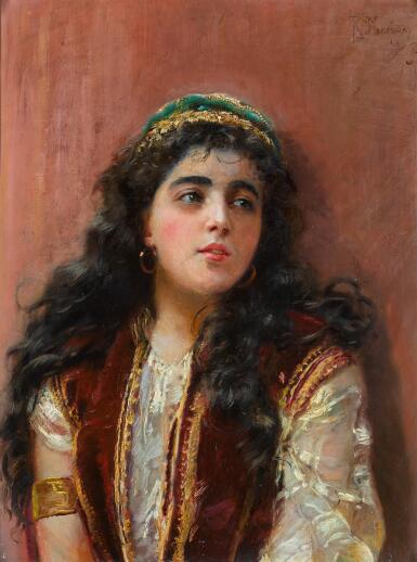 View full screen - View 1 of Lot 11. Turkish Girl.