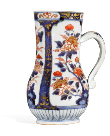 View full screen - View 1 of Lot 89. AN IMARI TANKARD, EDO PERIOD, LATE 17TH CENTURY.