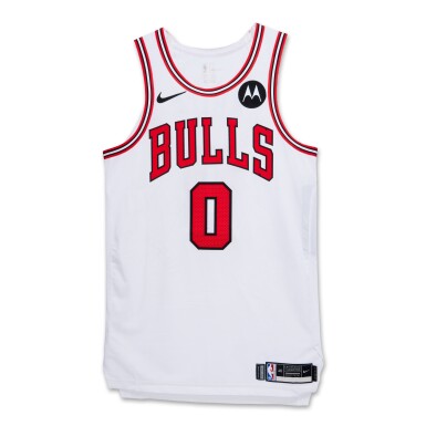 View full screen - View 1 of Lot 134. Coby White Chicago Bulls 2023-2024 Kia NBA Tip-Off Game Worn Association Edition Jersey | Matched to 3 Games.