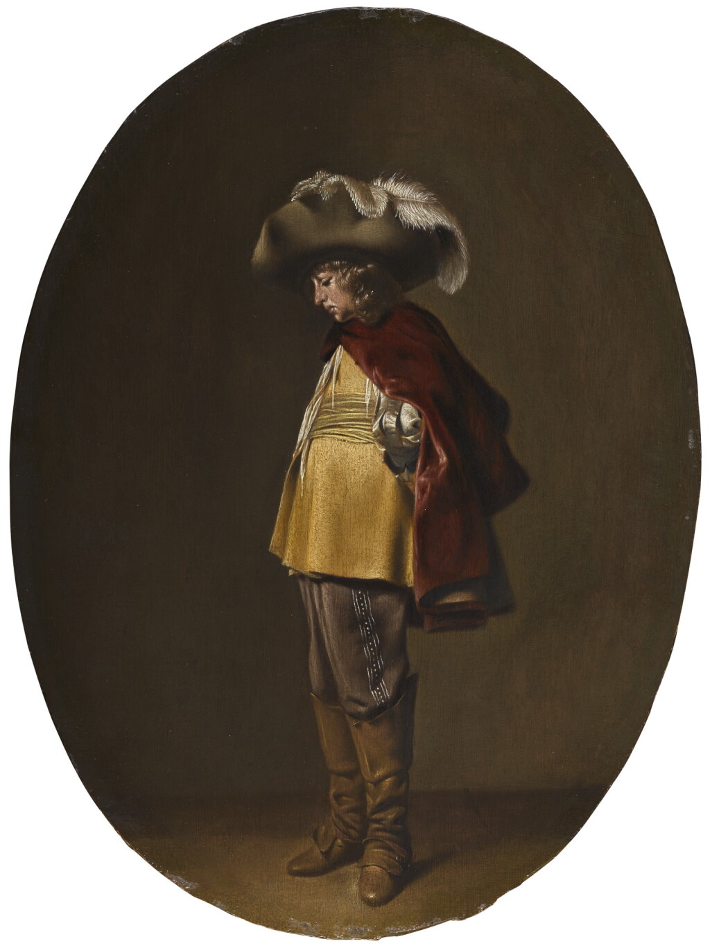 View full screen - View 1 of Lot 27. WILLEM CORNELISZ. DUYSTER | A young officer in profile.