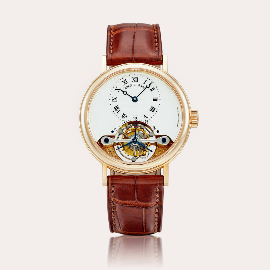 View full screen - View 1 of Lot 2125. Classique, Reference 3357BR/12/986 A pink gold tourbillon wristwatch, Circa 2002 | 寶璣 | CLASSIQUE 型號3357BR/12/986 | 粉紅金陀飛輪腕錶,約2002年製.