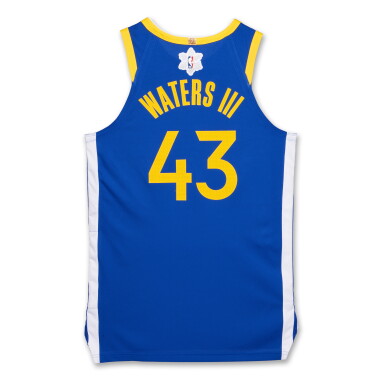 View full screen - View 1 of Lot 127. Lindy Waters III ‘Christmas Day’ Golden State Warriors 2024-2025 Game Issued Icon Edition Jersey .