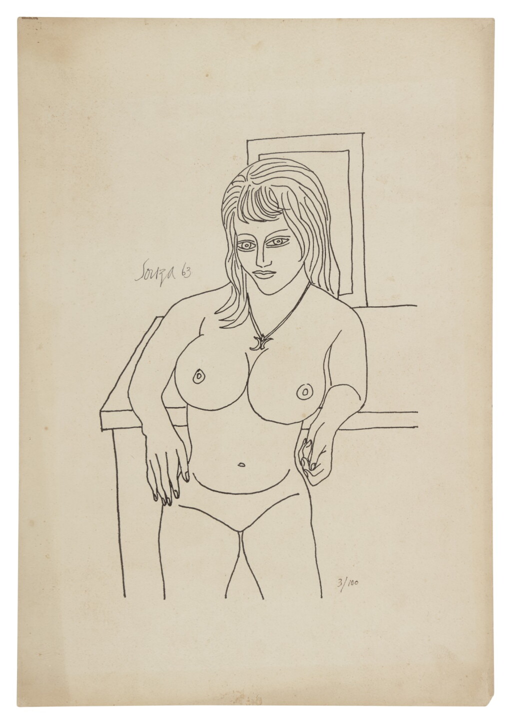 全螢幕檢視 - 查看47Untitled (Nude)的1