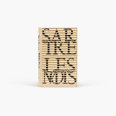 View full screen - View of Sartre. Les Mots. Gallimard, 1964.