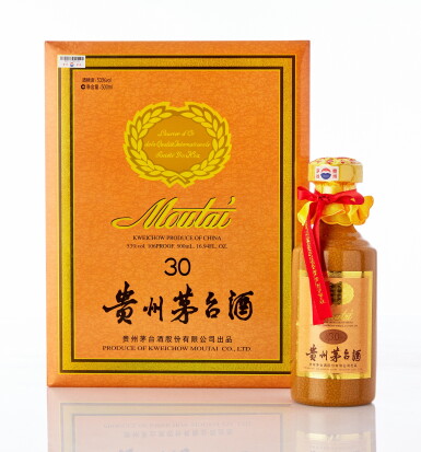 View full screen - View 1 of Lot 6292. 2022年產30年貴州茅台酒 Kweichow Moutai Aged 30 Years 2022 (1 BT50).