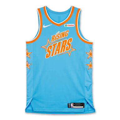 View full screen - View 1 of Lot 16. Stephon Castle 2025-2026 Game Worn ‘Rising Stars’ Jersey.