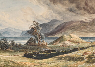 View full screen - View 1 of Lot 132. THOMAS FEARNLEY | KING BELE’S BURIAL GROUND.