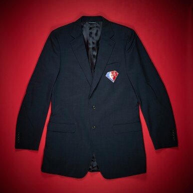 View full screen - View of Scottie Pippen NBA 75th Anniversary Team Blazer.