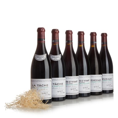 View full screen - View 1 of Lot 456. Domaine de la Romanée-Conti Mixed Case (6 BT).