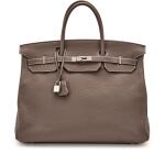 Etoupe Togo Birkin 40 Palladium Hardware, 2012