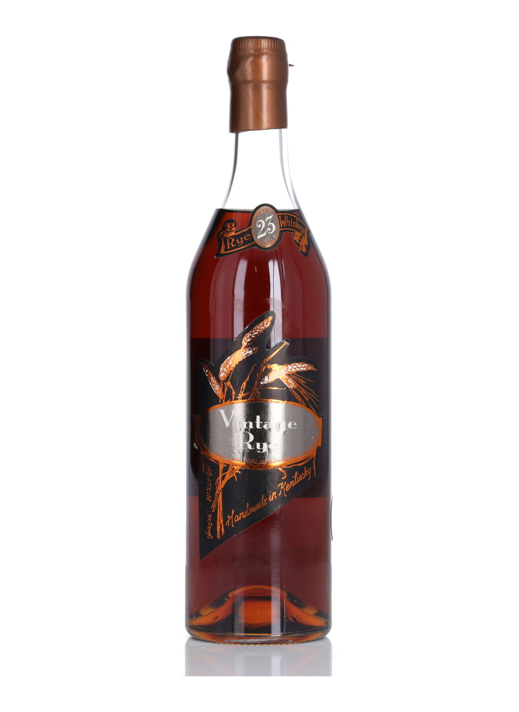 View full screen - View 1 of Lot 412. Vintage Rye 23 Year Old 94 Proof NV (1 Bottle 75cl).