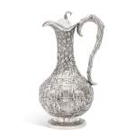 A Chinese Export Silver Covered Pitcher, Probably Sunshing, Hong Kong, Late 19th Century