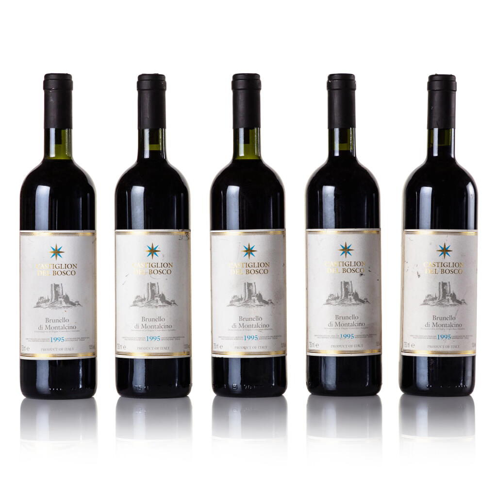 View full screen - View 1 of Lot 482. Brunello di Montalcino 1995 Castiglione del Bosco (5 BT).