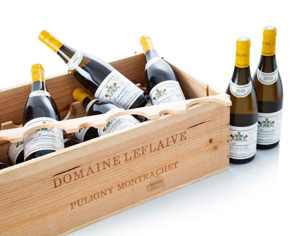 View full screen - View 1 of Lot 138. Puligny Montrachet, Les Pucelles 2010 Domaine Leflaive (12 BT) .