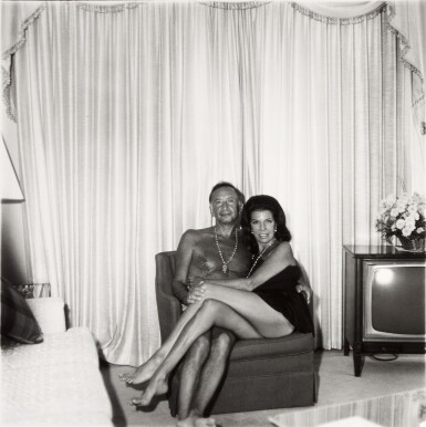 View full screen - View 1 of Lot 58. DIANE ARBUS | JACQUELINE SUSANN AND HER HUSBAND IRVING MANSFIELD, 1969.