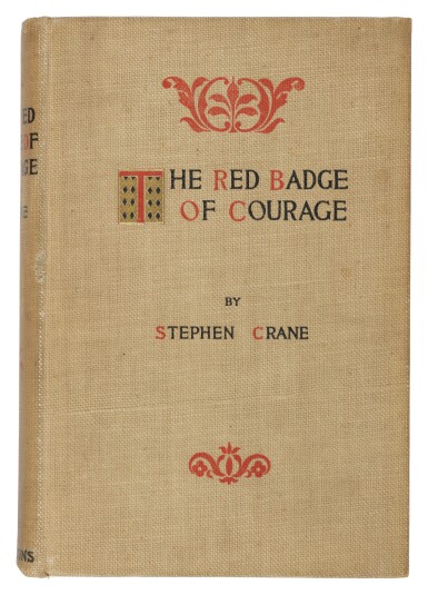 View full screen - View 1 of Lot 41. Crane, Stephen | The most celebrated novel of the Civil War.